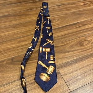 Gavel Novelty Tie
